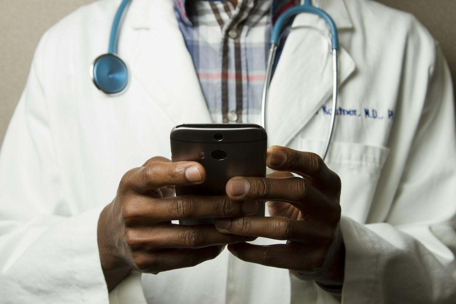 Healthcare professional coordinating patient support